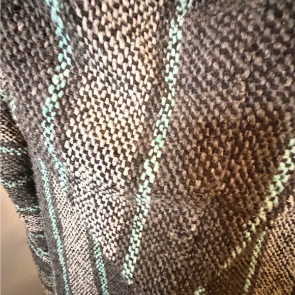 Inguana Men's Striped Charcoal and Teal Hoodie XL - Picture 3 of 5